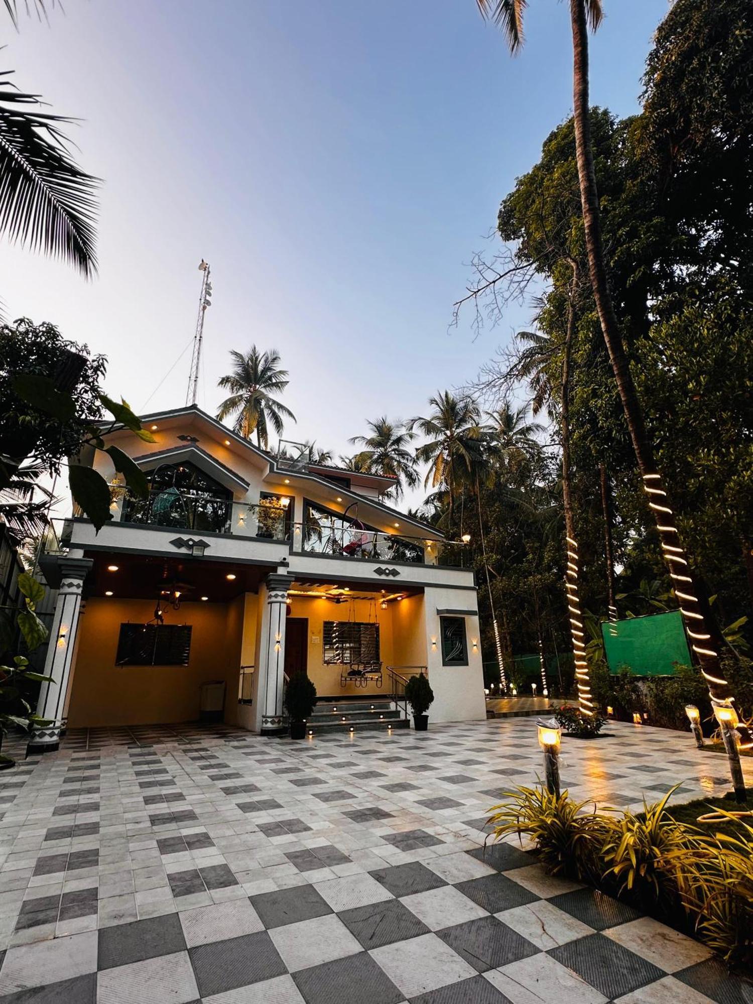 Seas The Day Luxurious 5Bhk Villa 2Min From Awas Beach With Huge Private Pool Alībāg Exterior photo