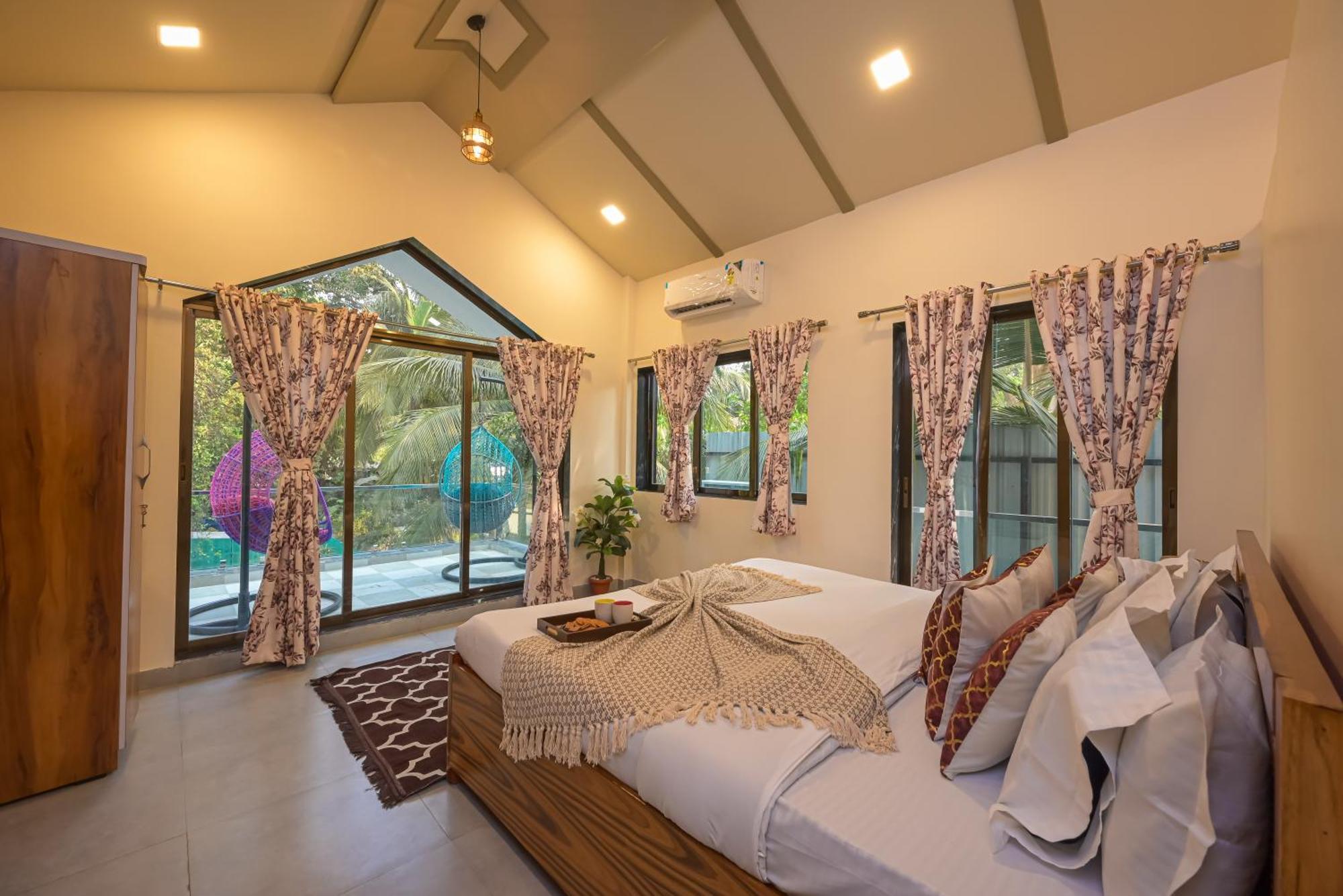 Seas The Day Luxurious 5Bhk Villa 2Min From Awas Beach With Huge Private Pool Alībāg Exterior photo
