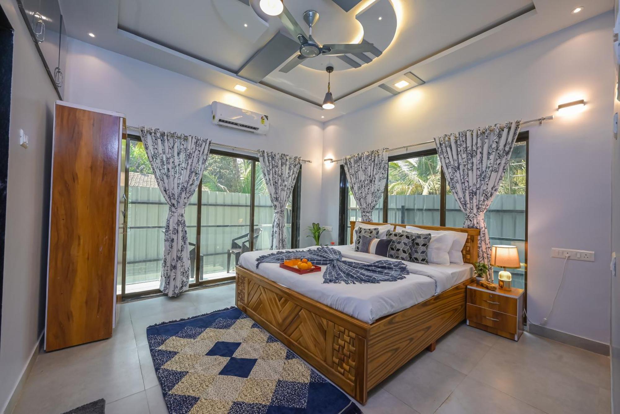 Seas The Day Luxurious 5Bhk Villa 2Min From Awas Beach With Huge Private Pool Alībāg Exterior photo