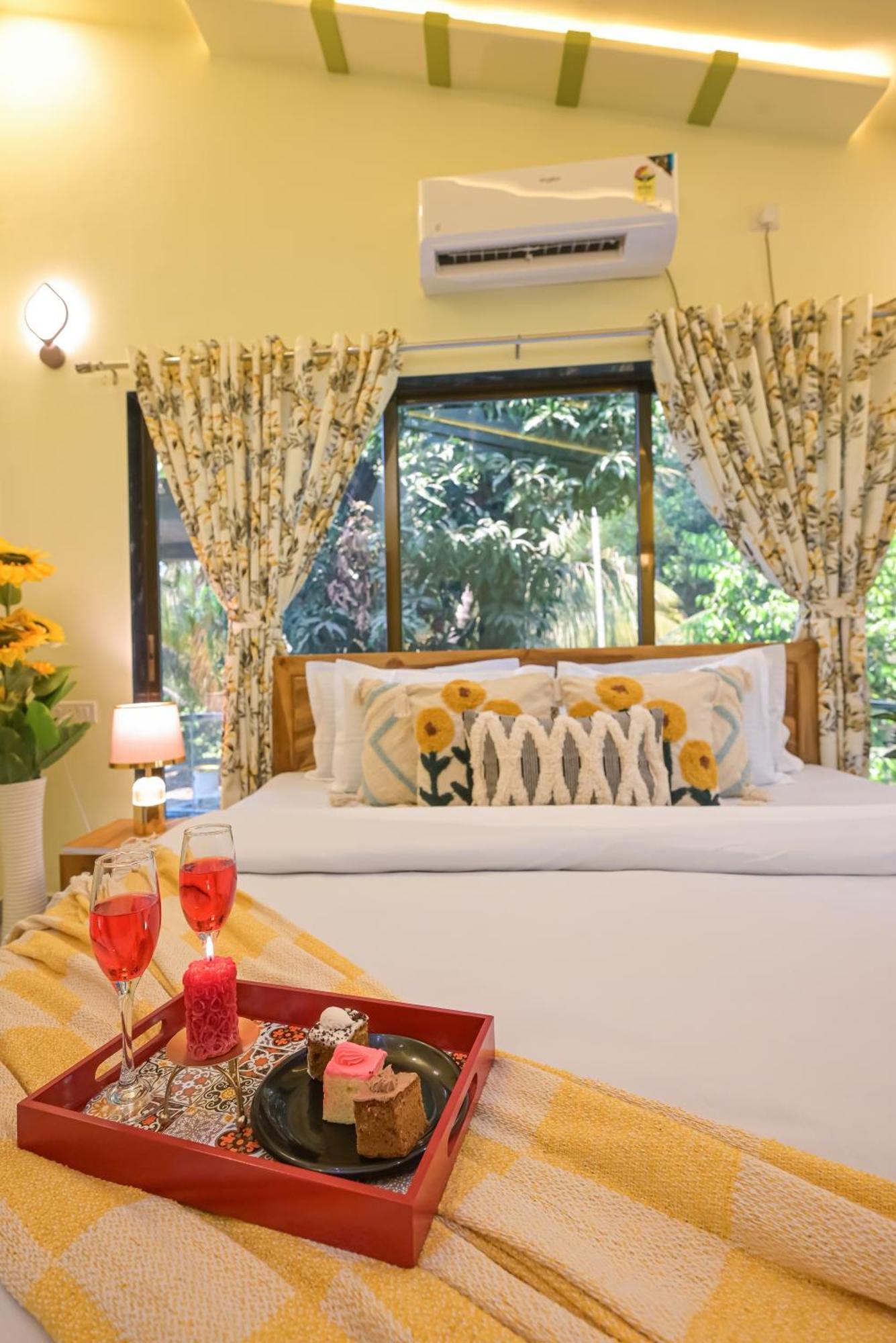 Seas The Day Luxurious 5Bhk Villa 2Min From Awas Beach With Huge Private Pool Alībāg Exterior photo