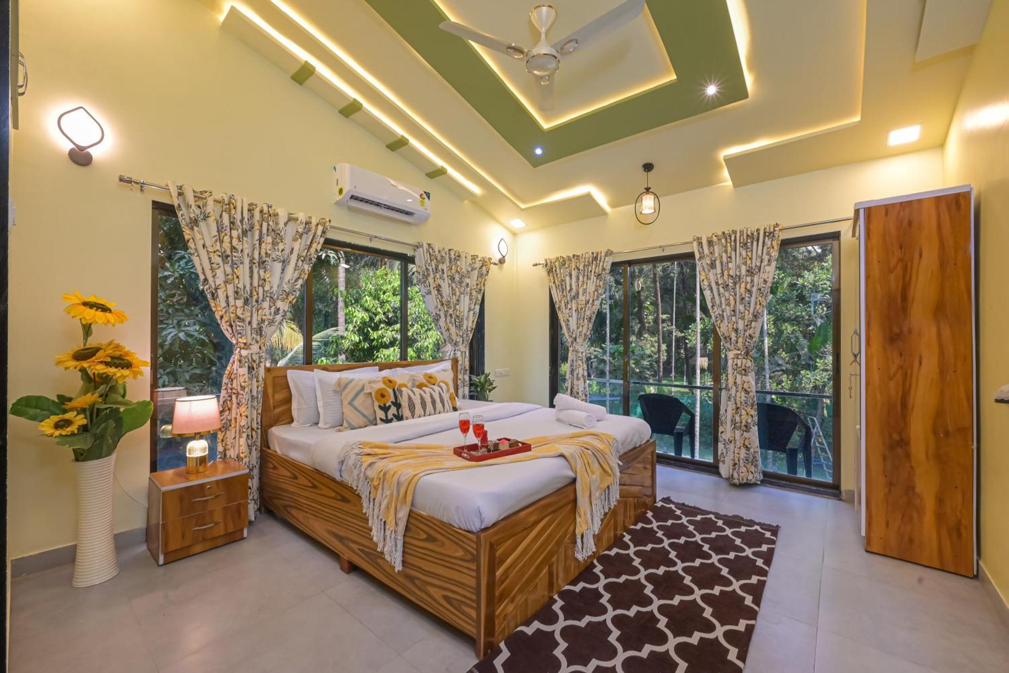 Seas The Day Luxurious 5Bhk Villa 2Min From Awas Beach With Huge Private Pool Alībāg Exterior photo