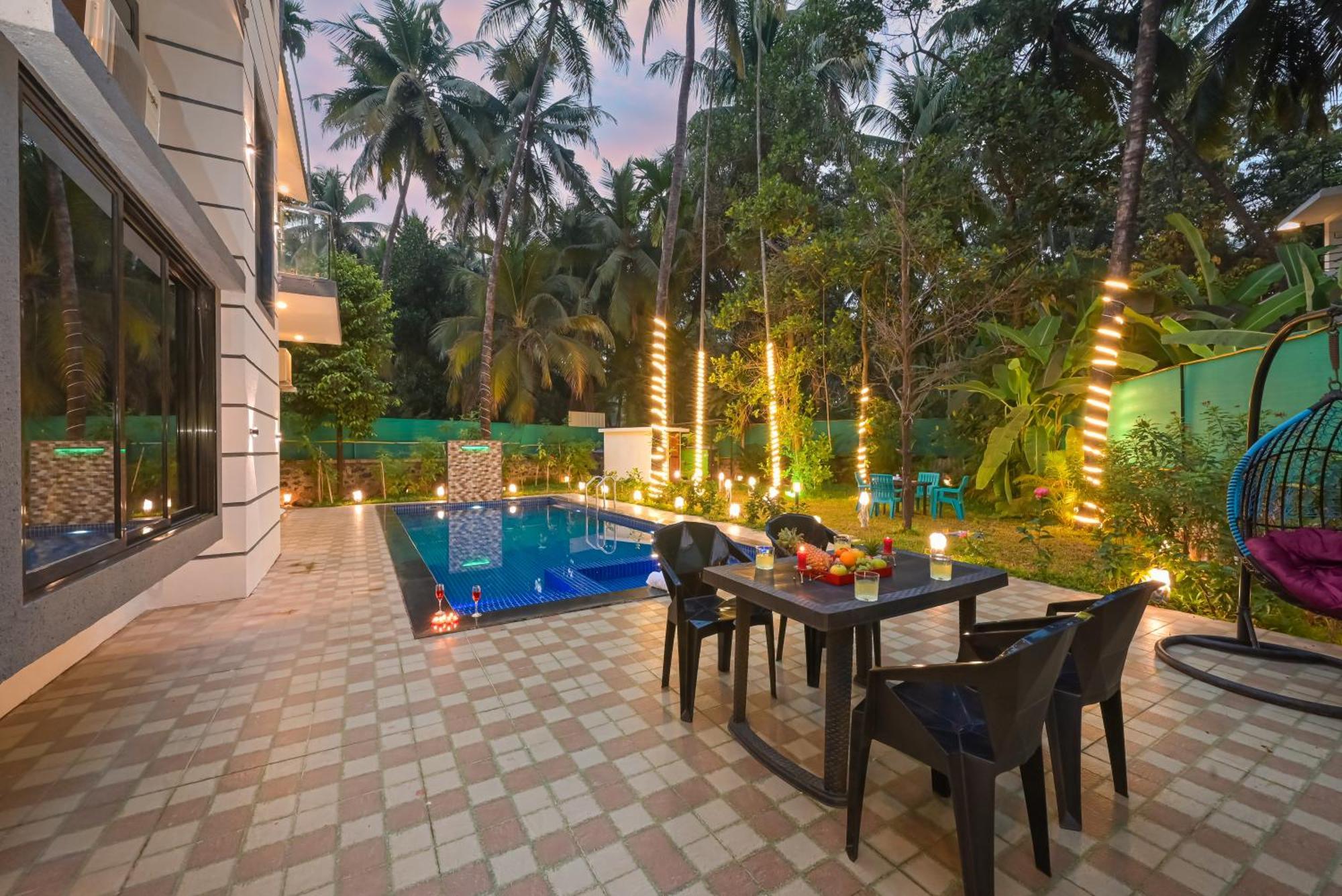 Seas The Day Luxurious 5Bhk Villa 2Min From Awas Beach With Huge Private Pool Alībāg Exterior photo