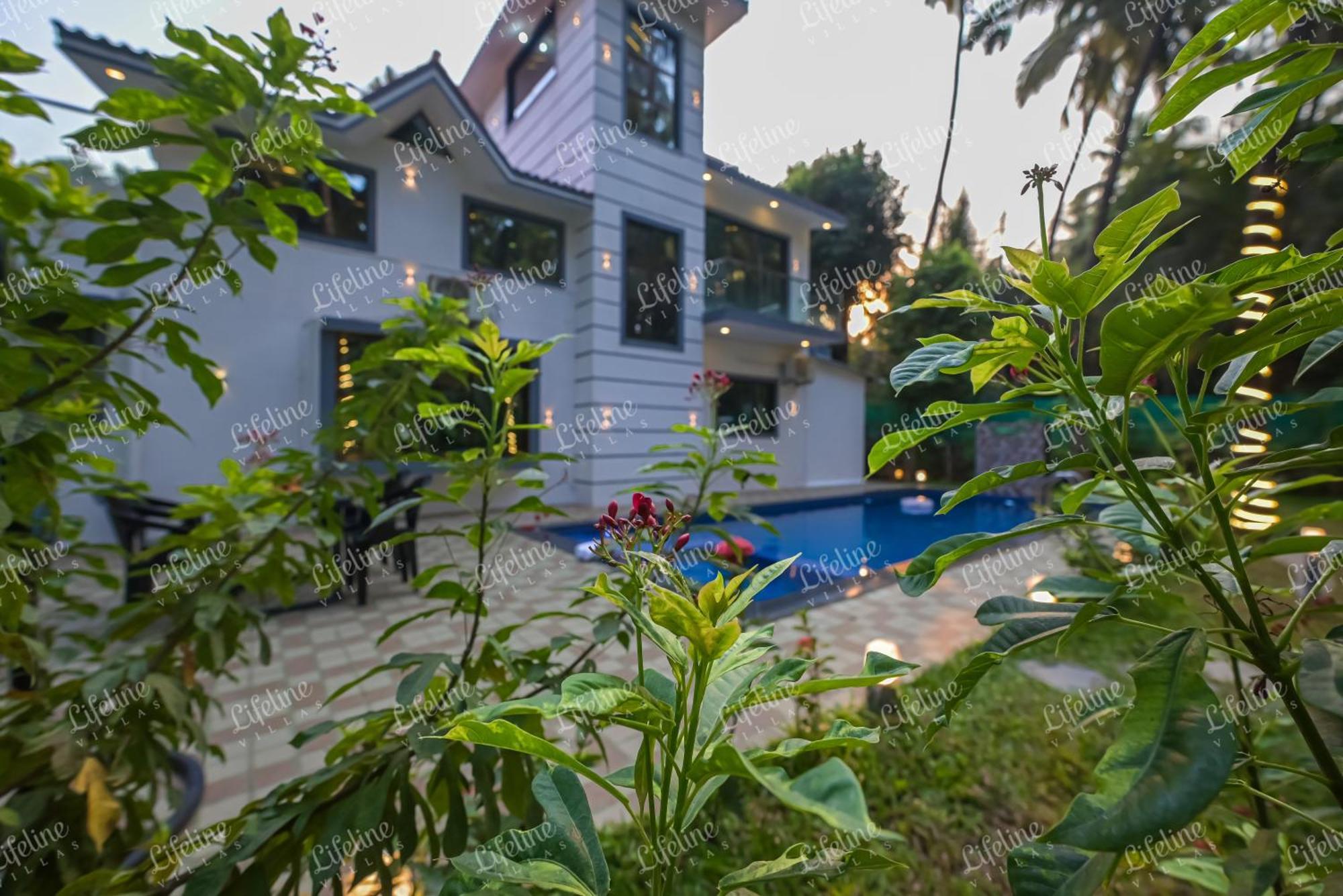 Seas The Day Luxurious 5Bhk Villa 2Min From Awas Beach With Huge Private Pool Alībāg Exterior photo